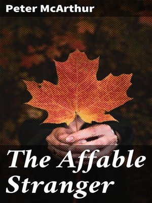 cover image of The Affable Stranger